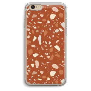 CaseCompany Terrazzo N°22: iPhone 6 Plus / 6S Plus Transparant Hoesje