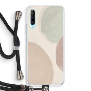 CaseCompany Geo #8: Huawei P Smart Pro Transparant Hoesje met koord