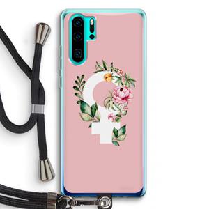 CaseCompany Venus: Huawei P30 Pro Transparant Hoesje met koord
