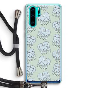 CaseCompany Octopussen: Huawei P30 Pro Transparant Hoesje met koord