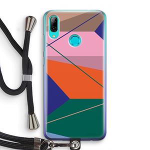 CaseCompany Gestalte 1: Huawei P Smart (2019) Transparant Hoesje met koord