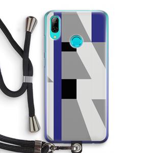 CaseCompany Gestalte 2: Huawei P Smart (2019) Transparant Hoesje met koord