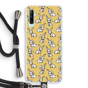 CaseCompany Haas: Huawei P Smart Pro Transparant Hoesje met koord