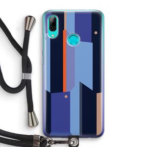 CaseCompany Gestalte 3: Huawei P Smart (2019) Transparant Hoesje met koord