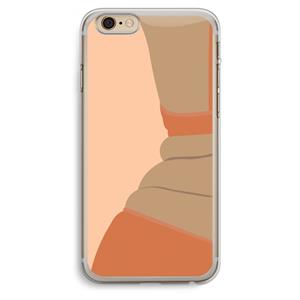 CaseCompany Bikini: iPhone 6 Plus / 6S Plus Transparant Hoesje