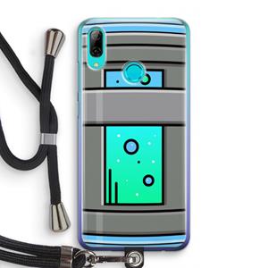 CaseCompany Chug Bottle: Huawei P Smart (2019) Transparant Hoesje met koord