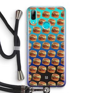 CaseCompany Giants: Huawei P Smart (2019) Transparant Hoesje met koord