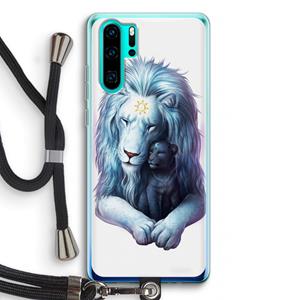 CaseCompany Child Of Light: Huawei P30 Pro Transparant Hoesje met koord