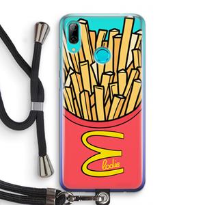CaseCompany McElodie: Huawei P Smart (2019) Transparant Hoesje met koord