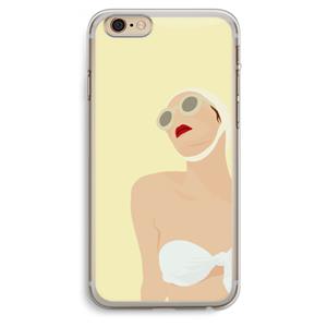 CaseCompany Summer: iPhone 6 Plus / 6S Plus Transparant Hoesje