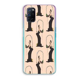 CaseCompany Pop Some Kim: Oppo A92 Transparant Hoesje