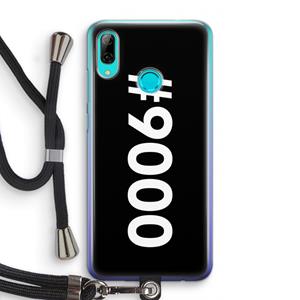 CaseCompany 9000: Huawei P Smart (2019) Transparant Hoesje met koord