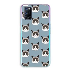 CaseCompany It's a Purrr Case: Oppo A92 Transparant Hoesje