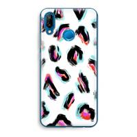 CaseCompany Cheetah color: Huawei P20 Lite Transparant Hoesje