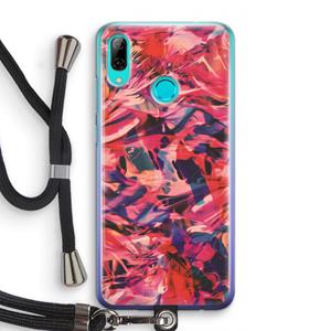 CaseCompany California: Huawei P Smart (2019) Transparant Hoesje met koord