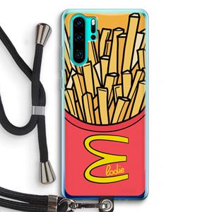 CaseCompany McElodie: Huawei P30 Pro Transparant Hoesje met koord