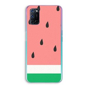 CaseCompany Watermeloen: Oppo A92 Transparant Hoesje