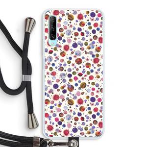 CaseCompany Planets Space: Huawei P Smart Pro Transparant Hoesje met koord