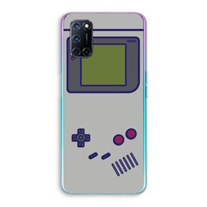 CaseCompany Game On: Oppo A92 Transparant Hoesje