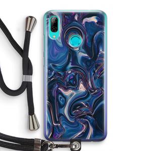 CaseCompany Mirrored Mirage: Huawei P Smart (2019) Transparant Hoesje met koord