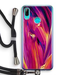 CaseCompany Phoenix: Huawei P Smart (2019) Transparant Hoesje met koord