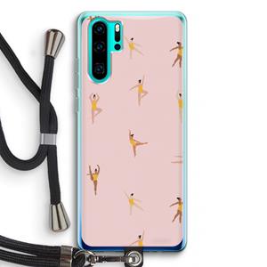 CaseCompany Dans #2: Huawei P30 Pro Transparant Hoesje met koord