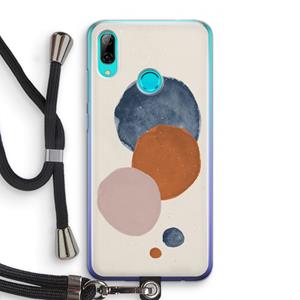 CaseCompany Geo #4: Huawei P Smart (2019) Transparant Hoesje met koord