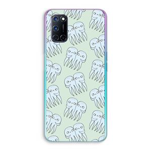 CaseCompany Octopussen: Oppo A92 Transparant Hoesje