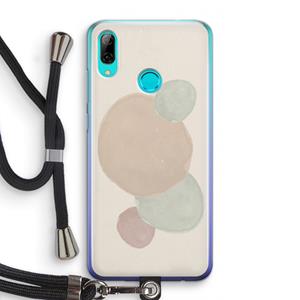 CaseCompany Geo #9: Huawei P Smart (2019) Transparant Hoesje met koord
