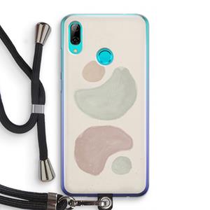 CaseCompany Geo #10: Huawei P Smart (2019) Transparant Hoesje met koord