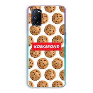 CaseCompany Koekerond: Oppo A92 Transparant Hoesje