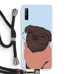 CaseCompany Ludo: Huawei P Smart Pro Transparant Hoesje met koord