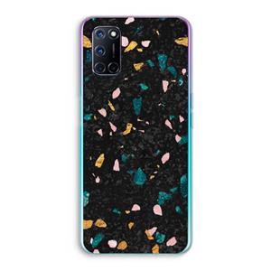 CaseCompany Terrazzo N°10: Oppo A92 Transparant Hoesje