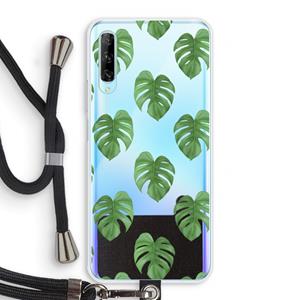 CaseCompany Monstera leaves: Huawei P Smart Pro Transparant Hoesje met koord