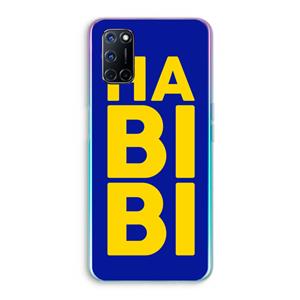 CaseCompany Habibi Blue: Oppo A92 Transparant Hoesje