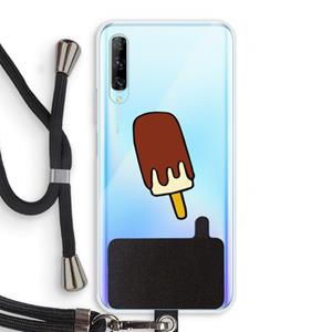 CaseCompany Frisco: Huawei P Smart Pro Transparant Hoesje met koord