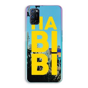 CaseCompany Habibi Majorelle : Oppo A92 Transparant Hoesje