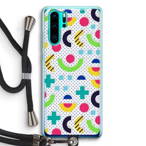 CaseCompany 8-bit N°1: Huawei P30 Pro Transparant Hoesje met koord