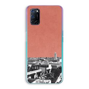 CaseCompany Marrakech Skyline : Oppo A92 Transparant Hoesje