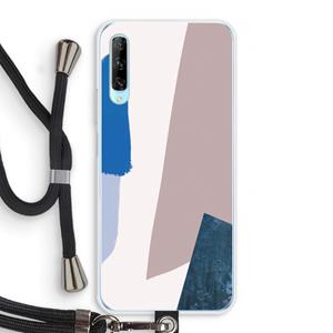 CaseCompany Lapis: Huawei P Smart Pro Transparant Hoesje met koord