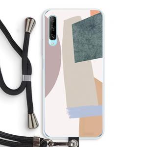 CaseCompany Lindo: Huawei P Smart Pro Transparant Hoesje met koord