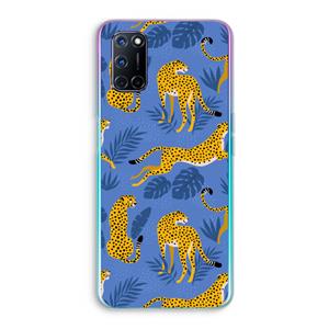 CaseCompany Luipaard: Oppo A92 Transparant Hoesje