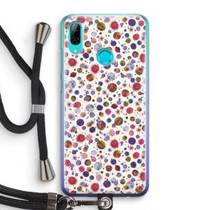 CaseCompany Planets Space: Huawei P Smart (2019) Transparant Hoesje met koord
