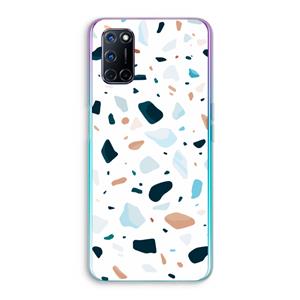 CaseCompany Terrazzo N°13: Oppo A92 Transparant Hoesje