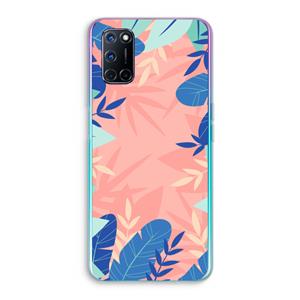 CaseCompany Tropisch: Oppo A92 Transparant Hoesje