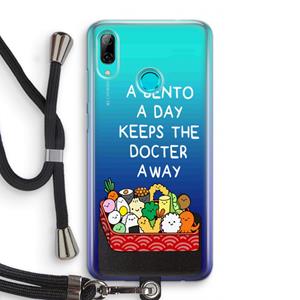CaseCompany Bento a day: Huawei P Smart (2019) Transparant Hoesje met koord