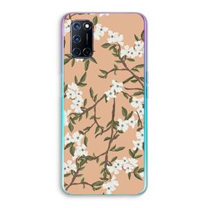 CaseCompany Blossoming spring: Oppo A92 Transparant Hoesje