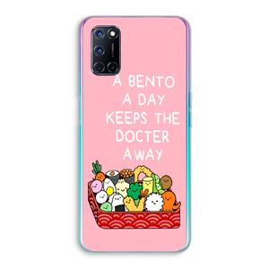 CaseCompany Bento a day: Oppo A92 Transparant Hoesje