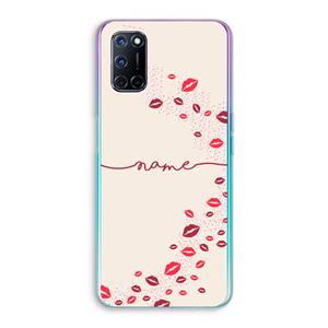 CaseCompany Kusjes: Oppo A92 Transparant Hoesje