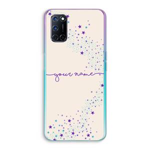 CaseCompany Sterren: Oppo A92 Transparant Hoesje